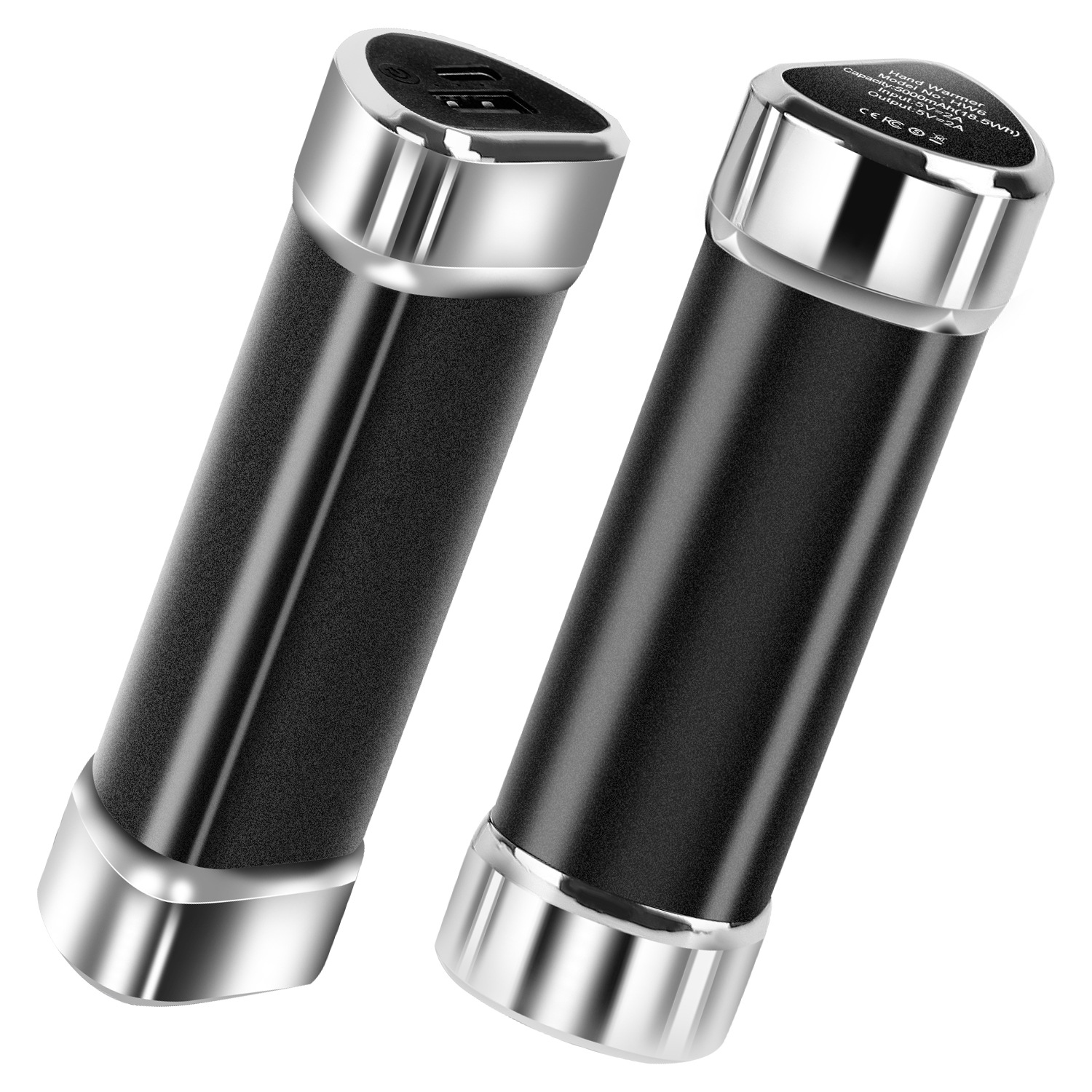 Paquete de 2 Calentadores de Manos Magnéticos Divisibles 2 en 1, Calentador Eléctrico de Bolsillo Portátil y Power Bank Con 3 Niveles de Calor, Para Camping, Caza, Pesca y Esquí — imagen 9