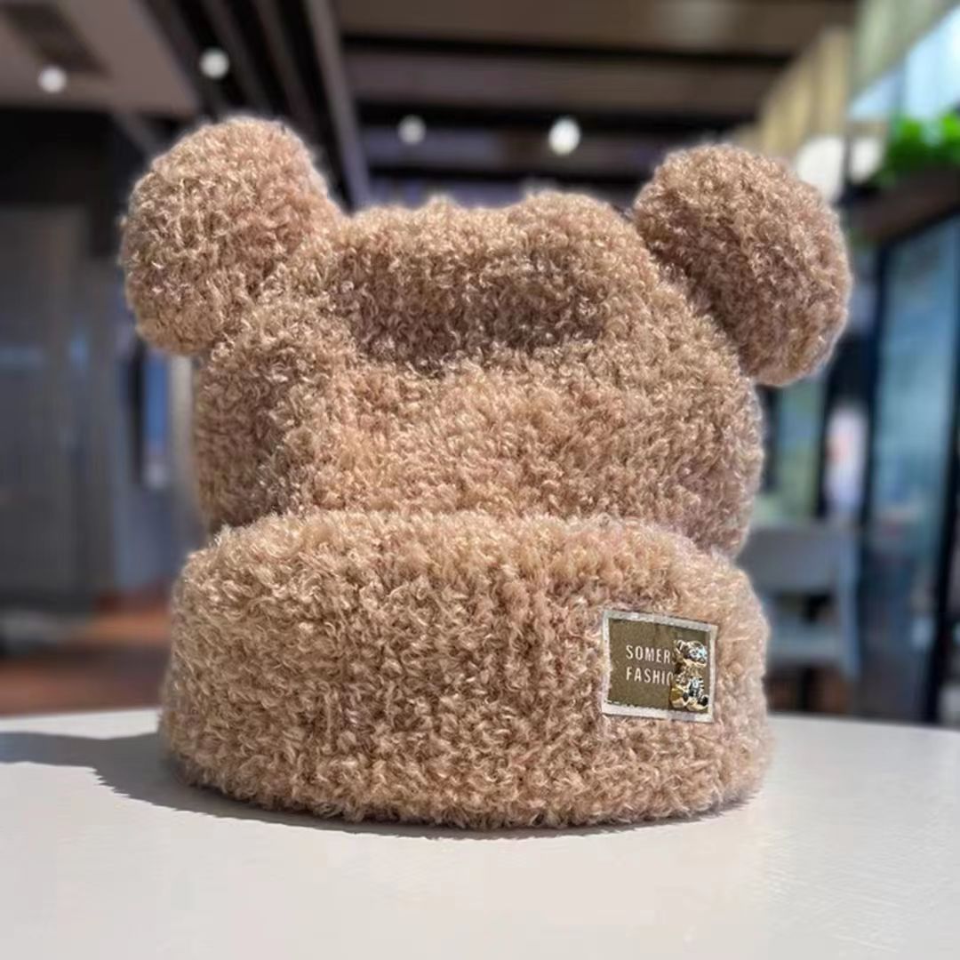 Oso Teddy de Plush Coreano Estilo Adorable Gorro Completo — imagen 4