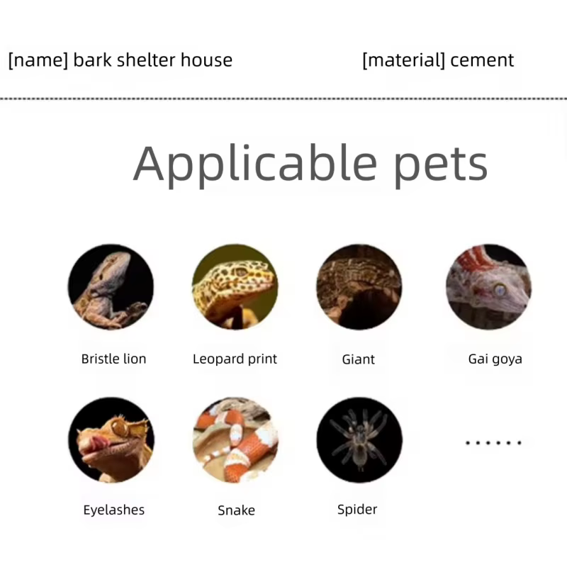 Reptile Terrarium Decor Climbing Rock Fake Mountain Hideout for Bearded Dragon Gecko Snake Spid Pet Tank Landscaping Stone Look — image 3
