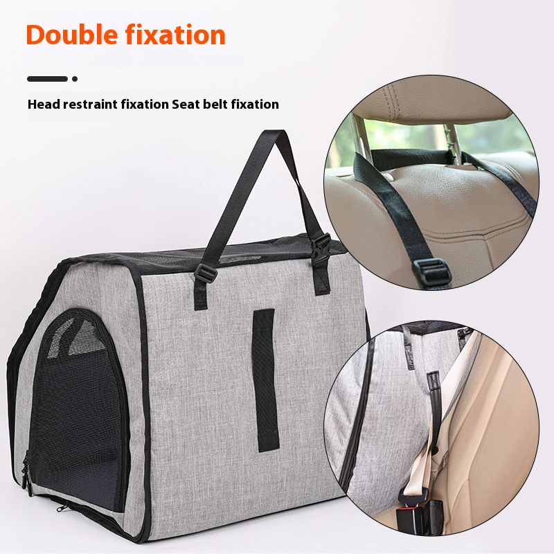 Portable Foldable Car Waterproof And Hard-wearing Pet Cage Waterproof Thickened Dog Mat Car Pet Mat — image 6