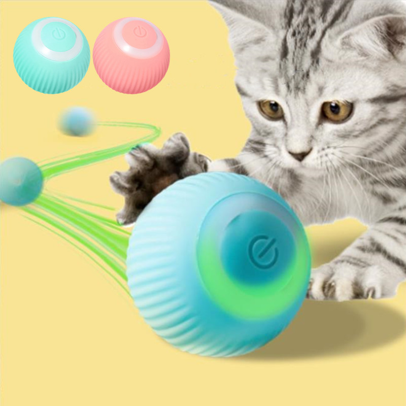 Gravitational Intelligent Rolling Ball Cat Ball Electric Cat Ball Cat Mint Sound Grinding Teeth Anti Bite Ball — image 6