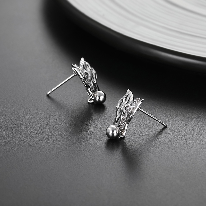 Auriculares de Moda Coreanos para Mujer con Diseño de Mariposa en Hollow, Temática Literatura y Arte Japonés — imagen 5