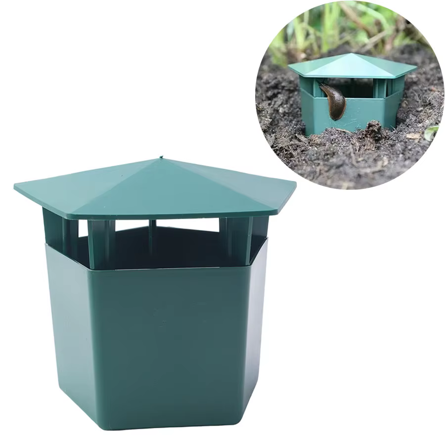 Presa de Caracoles para Huerta Cazuela de Insectos y Plagas en Jardín Accesorios Gadgets para Protección contra Pests Vegetales — imagen 1