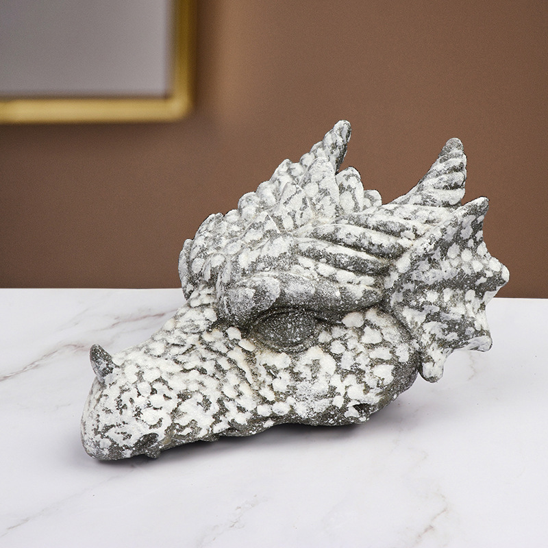 Imitation Crystal Faucet Resin Ornament Home Garden Decoration Dinosaur Ornament Resin Crafts — image 9