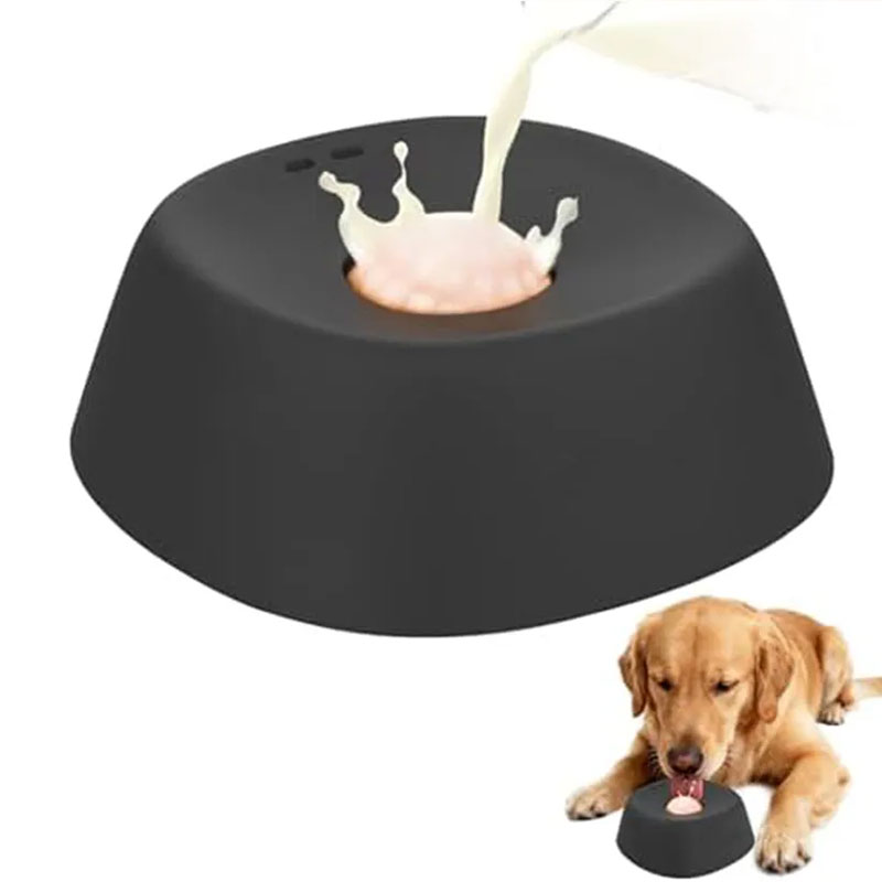 Comedero Lento Antiahogo para Perros y Tapete para Lamer | Tazón Antideslizante de 3/4 de Taza para Premios, Caldo, Yogur — imagen 1
