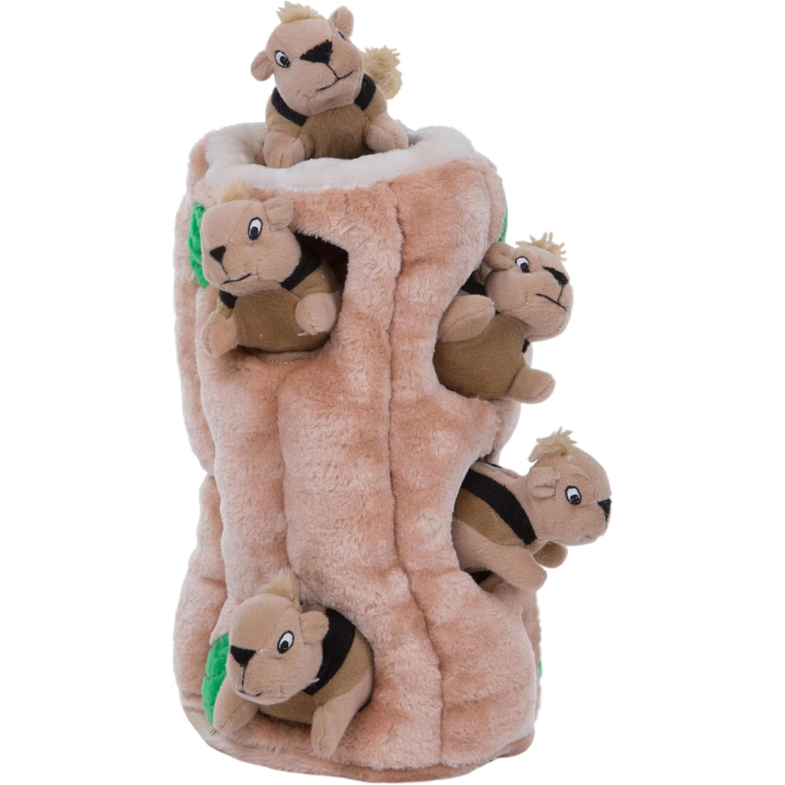 Perro Juguetes de Ardilla Interactivo 2 en 1 - Plush Puzzle con 6 Ardillas Ruidosas Removibles — imagen 1