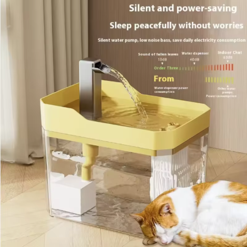 Fuente de Agua para Gatos: Dispensador Automático de Agua para Mascotas con Filtros, Agua Circulante y Flujo, Diseño Inteligente para Gatos — imagen 5