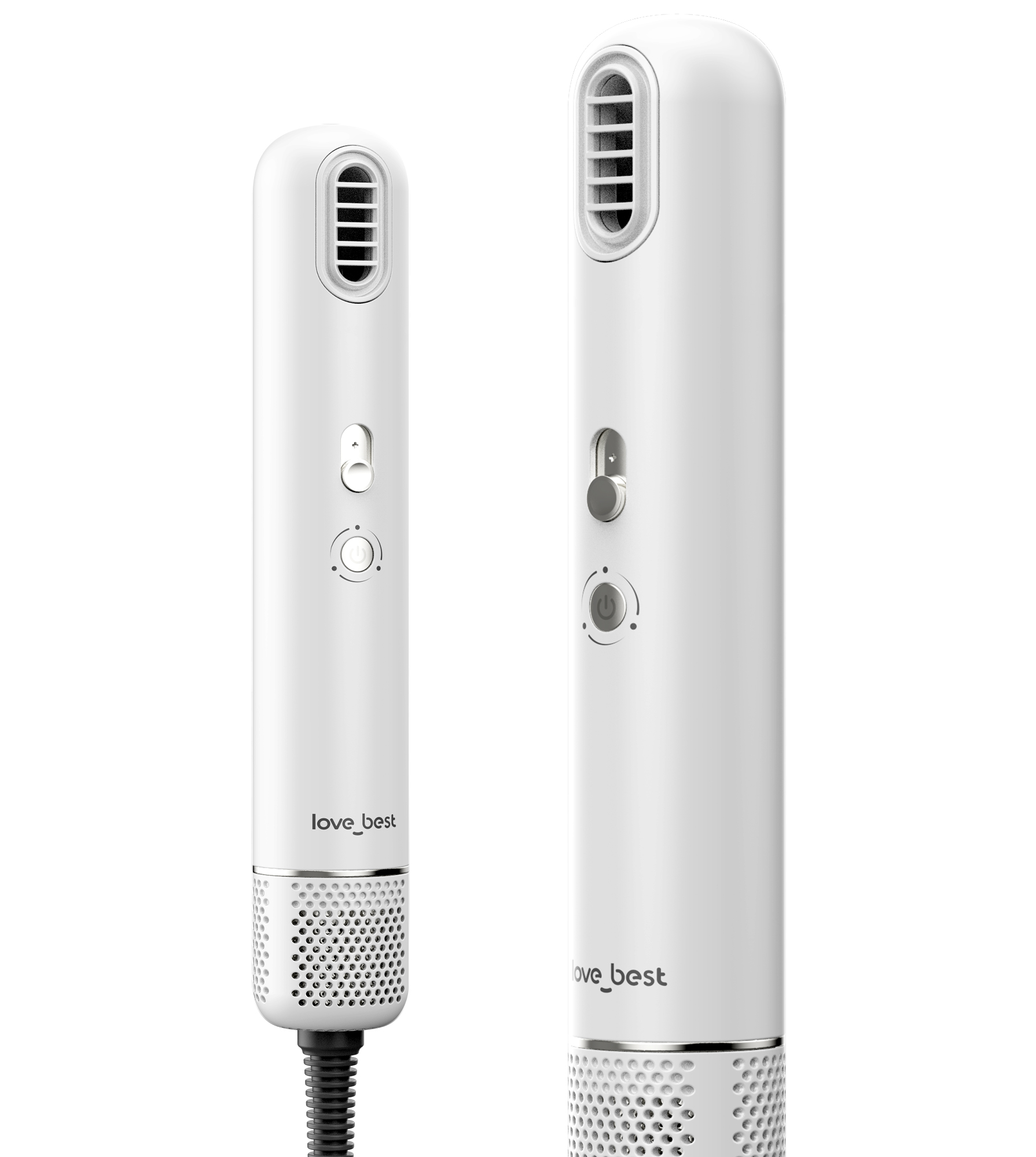 Secador de Cabello Mini - Tamaño Portátil para Viajes, 110.000 RPM para Secado Rápido, 1 Milardo de Iones para Suavizar, 0,55 lb Ligero, Secador Silencioso para Viajes Gimnasio Niños Mujeres Hombres — imagen 7