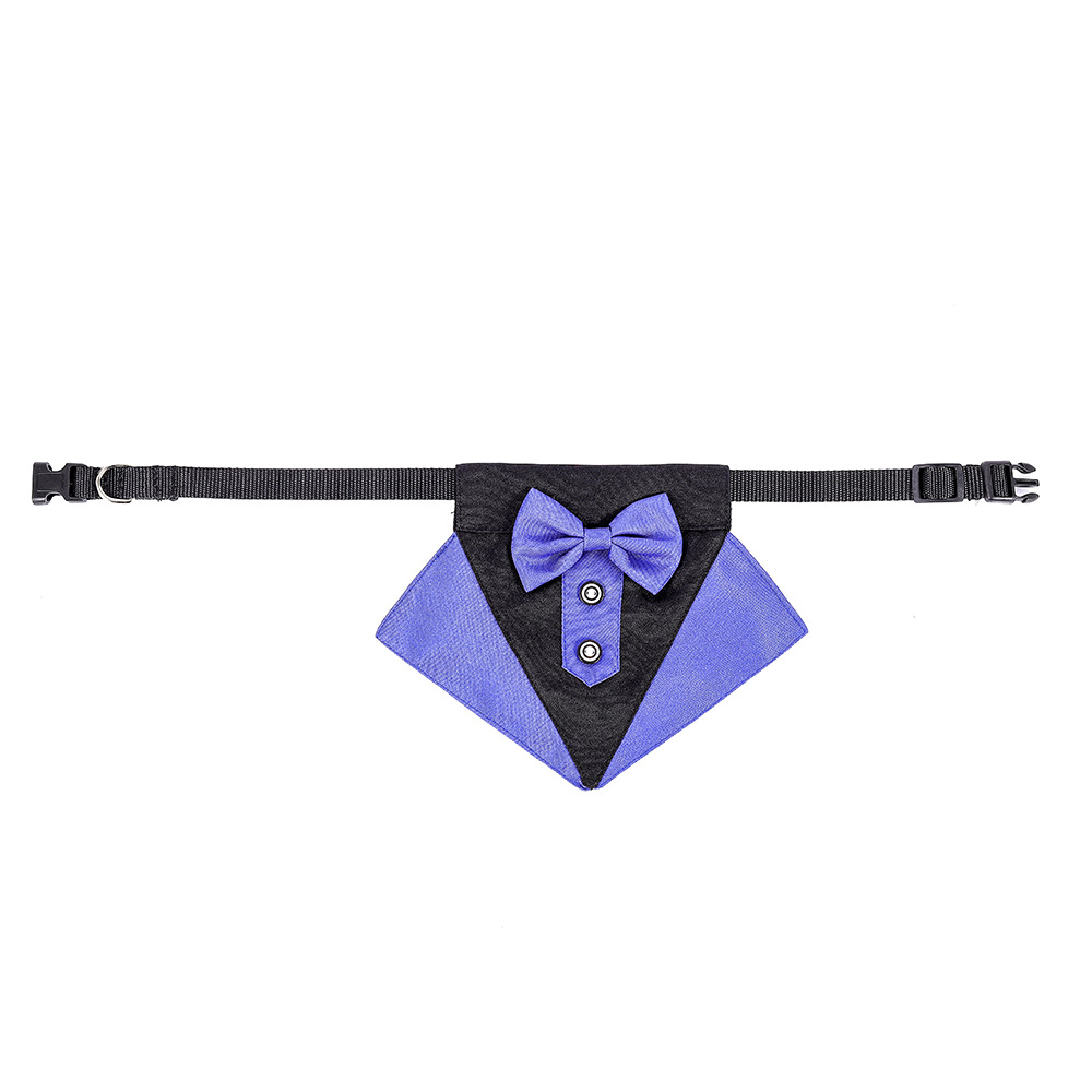 TANPOPO British style wedding suit dog bibs wedding triangle scarf pet scarf — image 8