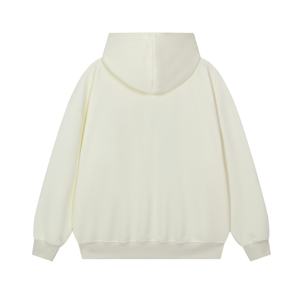 Plush puppy embroidered hooded sweatshirt with plush — image 3