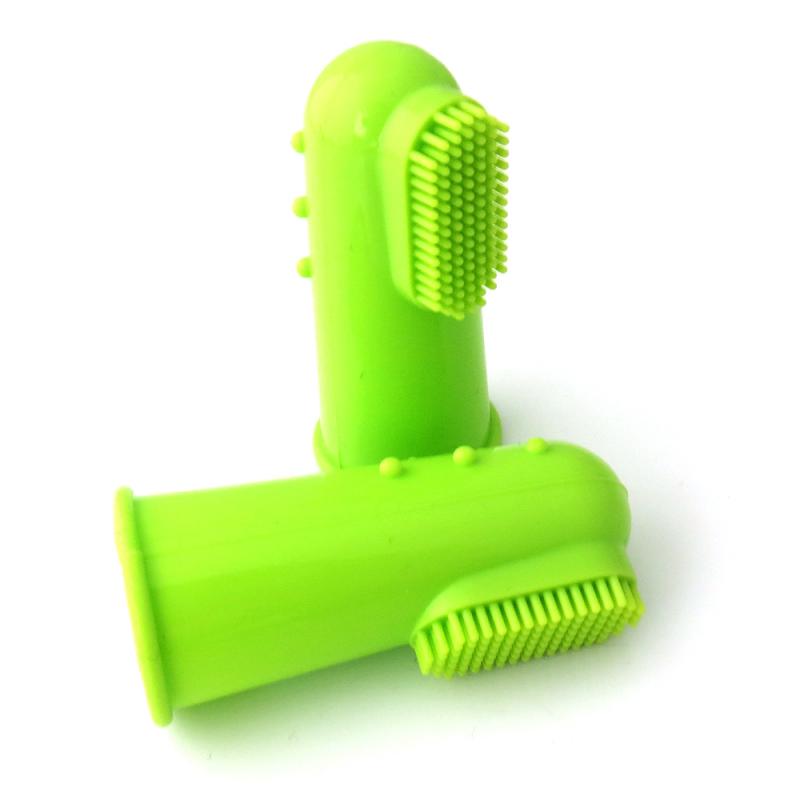 Pet Toothbrush Silicone Finger Dog Toothbrush Cat Finger Sets Brushing Teeth Oral Cleaning Supplies — image 11