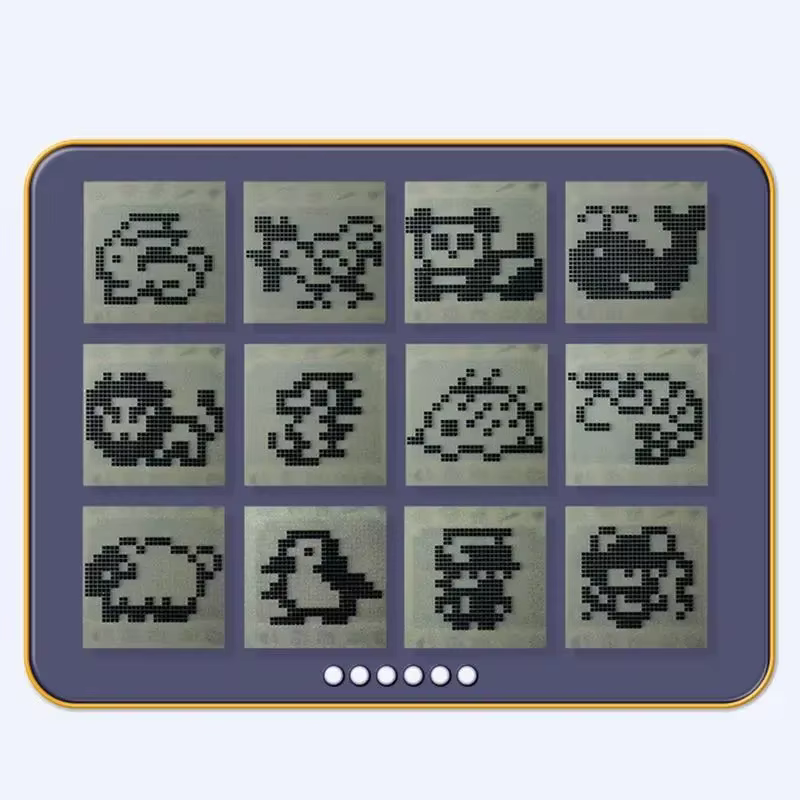 Juguetes Electrónicos de Mascotas Virtuales Tamagotchi en Ruso Original Alemán Español Polaco Animales Digitales para Niños Pixel — imagen 3
