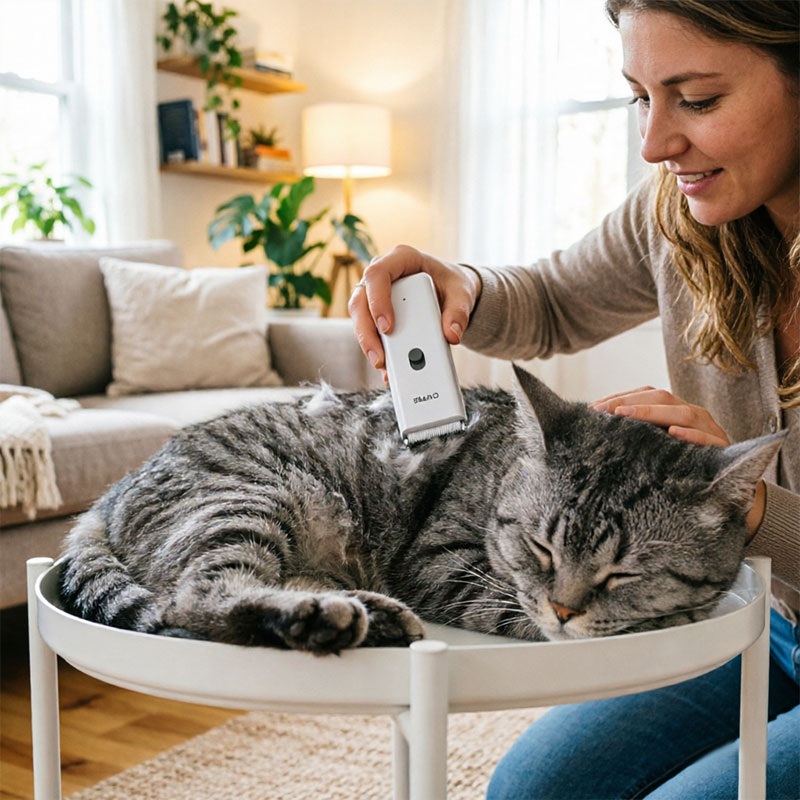 Professional Cordless Pet Clippers - Waterproof & Quiet Dog Grooming Trimmer for Home — image 6