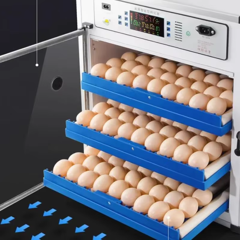 Incubador Inteligente Wi-Fi de 340 Huevos, Alimentación Dual y Control Remoto Automático para Pichones de Pollo, Ganso, Pato y Codornices — imagen 6