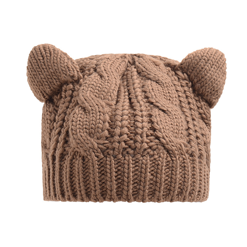 Chaqueta de Pelo de Gato con Orejas 3D Hecha a Mano para Invierno — imagen 4