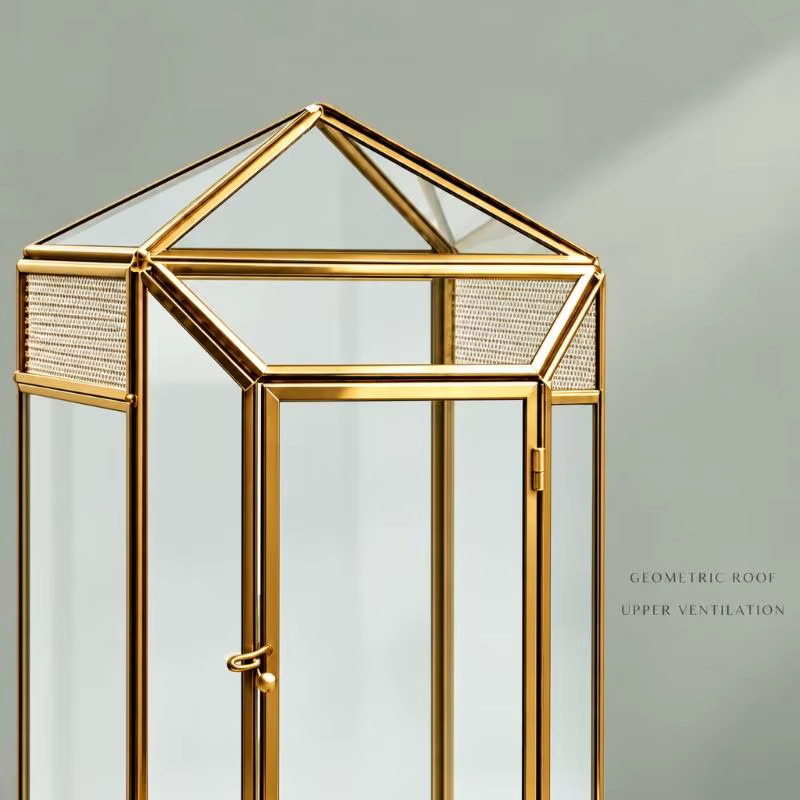 Glass Terrarium Habitat Enclosure for Small Reptiles and Amphibians with Clear Surfaces, Enclosed Case, and Single Front Door — image 4