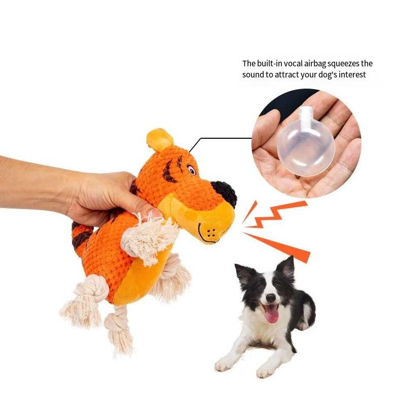 Juguetes de voz para perros para aliviar la aburrimiento juguetes para gatos y perros para cachorros entrenamiento para perros grandes con dientes que muelen — imagen 2