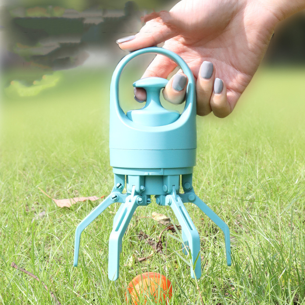 Soplador Portátil Ligero de Heces Caninas con Dispensador Integrado de Bolsas para Recoger Excrementos de Perros con Ganchos de 8 Patas — imagen 3