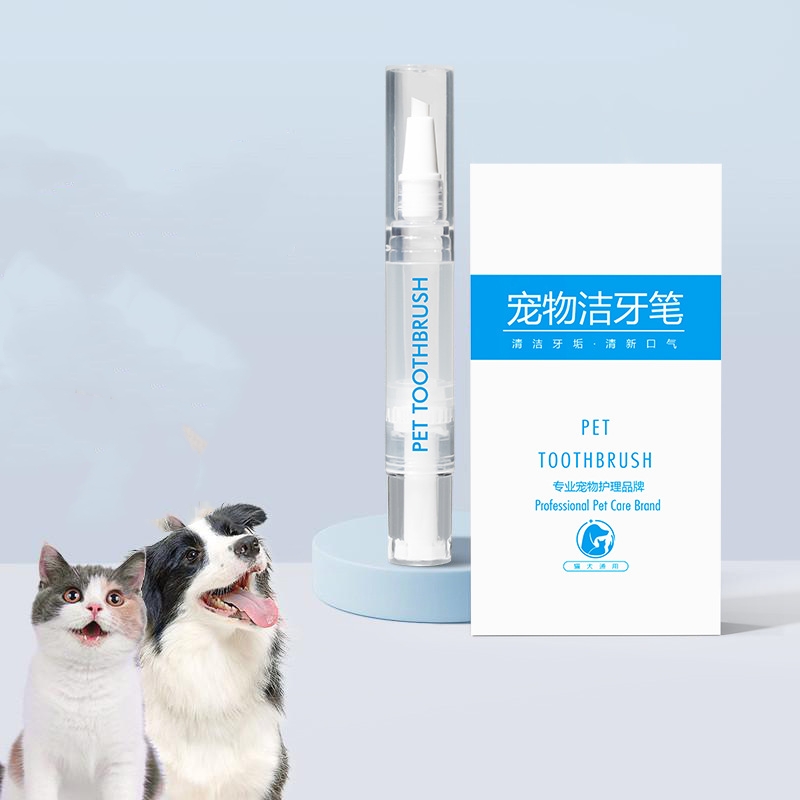 Cepillo Dental para Mascotas con Pen de Pasta — imagen 1