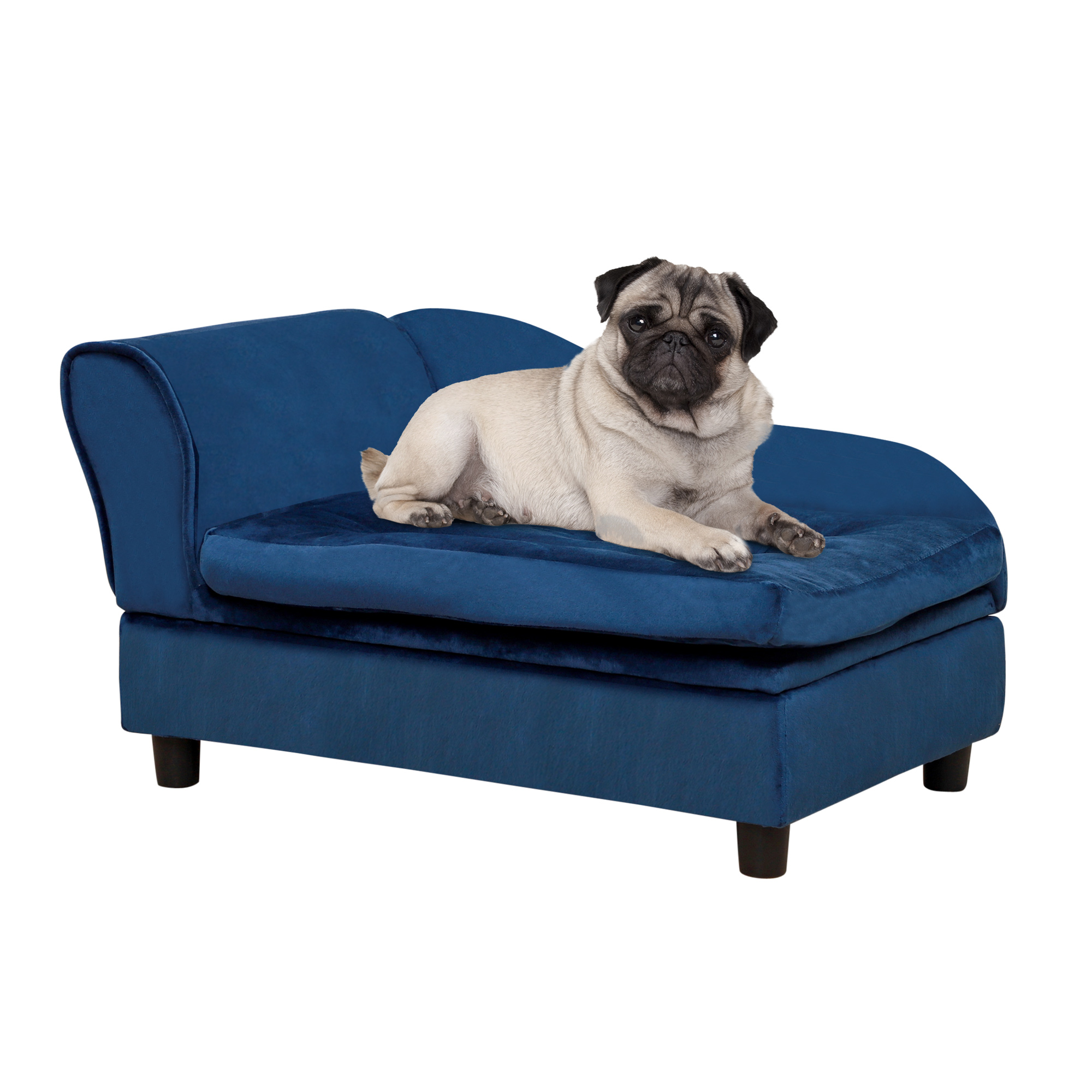 Cama de Perro de Lujo con Almacenamiento Oculto para Pequeños Perros — imagen 1