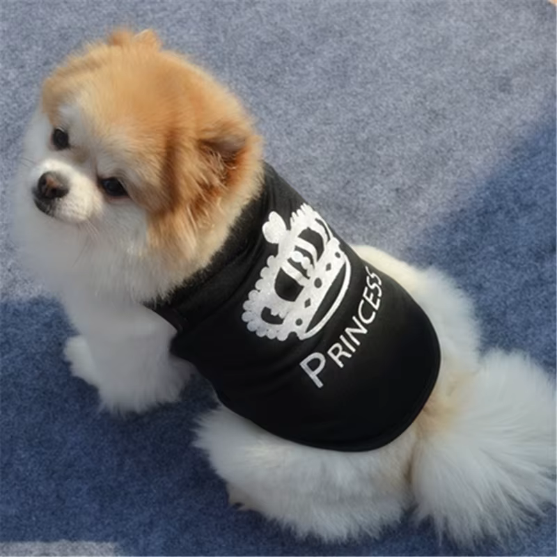 Security Clothing for Dogs Summer Pet Clothes Vest for Small Dogs Chihuahua Yorkshire Puppy Cats Low Price Pets T-shirt Costume — image 4