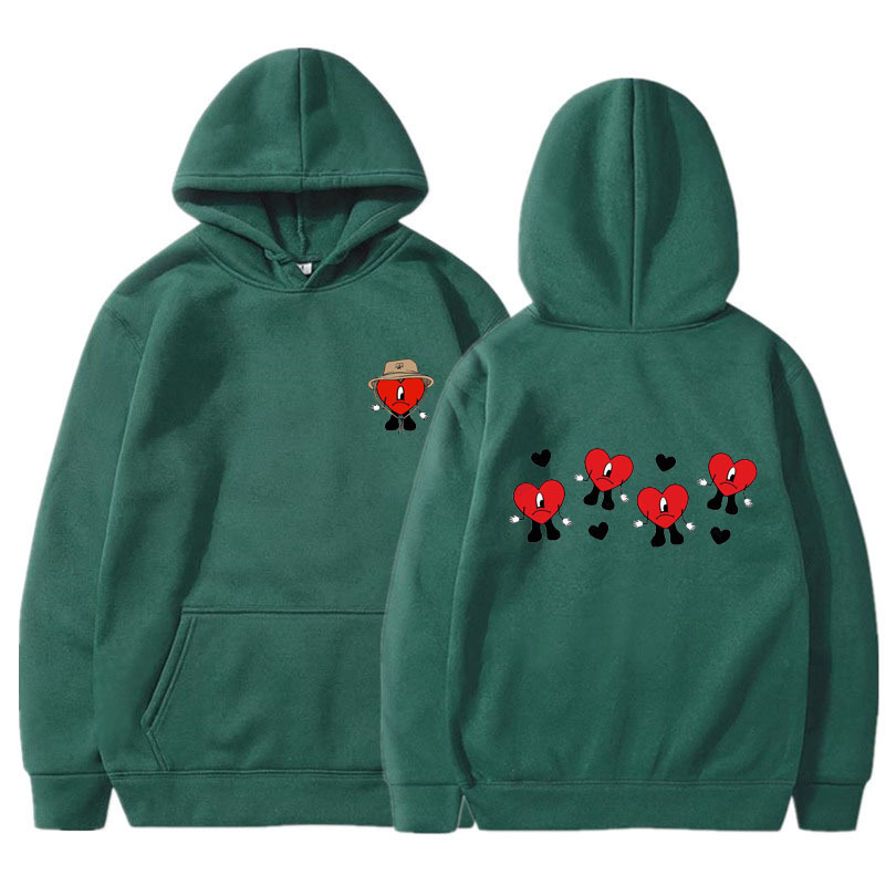 Erano Sin Ti Bad Bunny Music Album Fleece Plus Size Hoodie — image 9