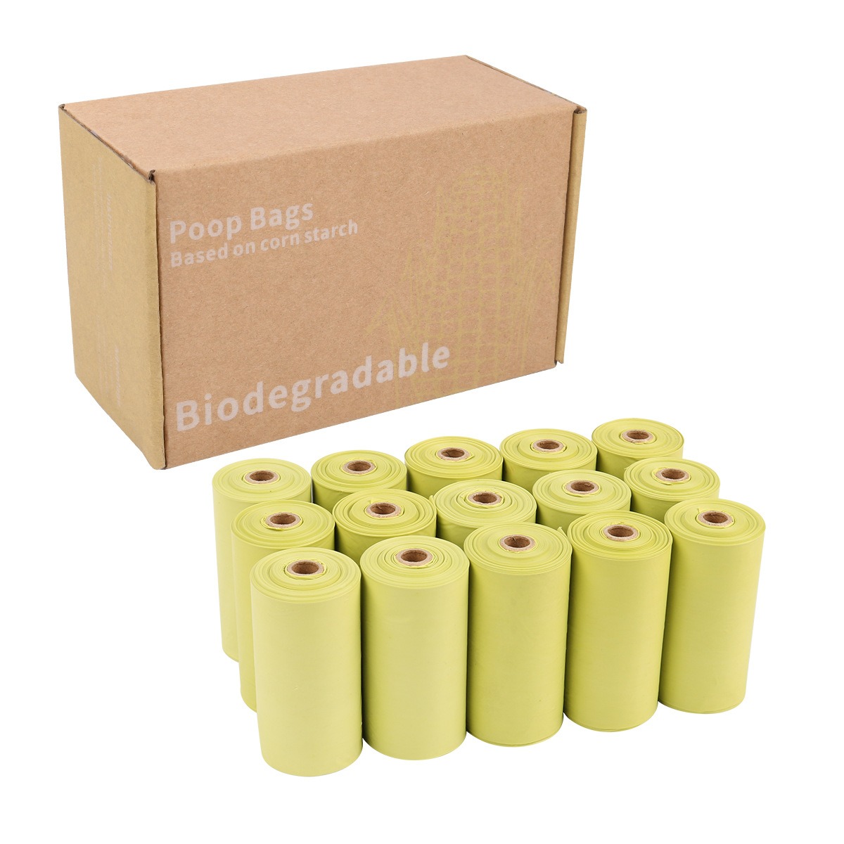 Corn starch based biodegradable pet garbage bags — image 5