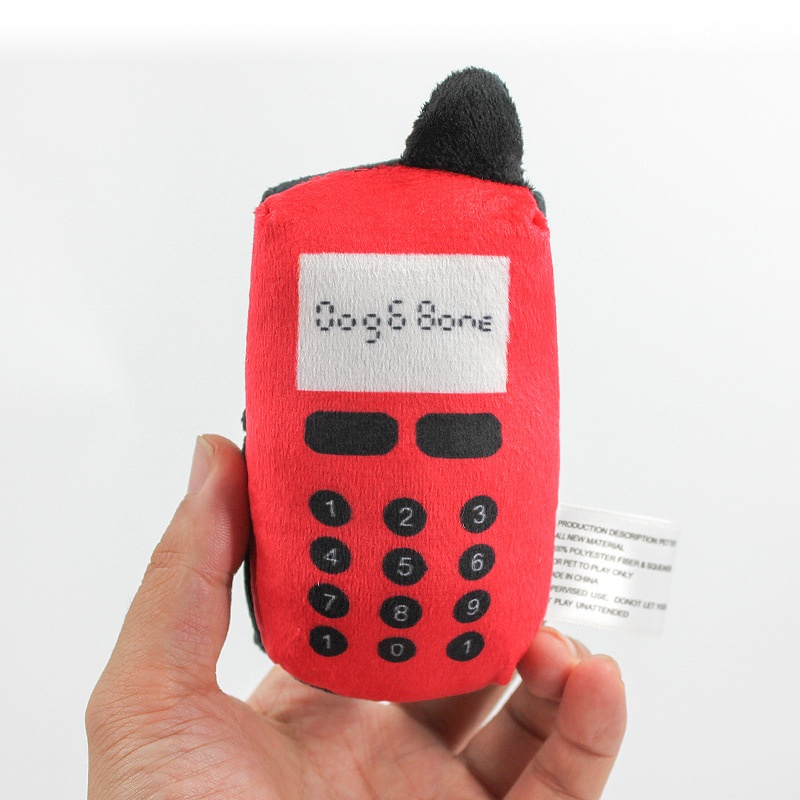 Llanto de Teléfono Sonoro Suave Azul Juguetes Interactivos para Perros Entrenamiento y Juego — imagen 2