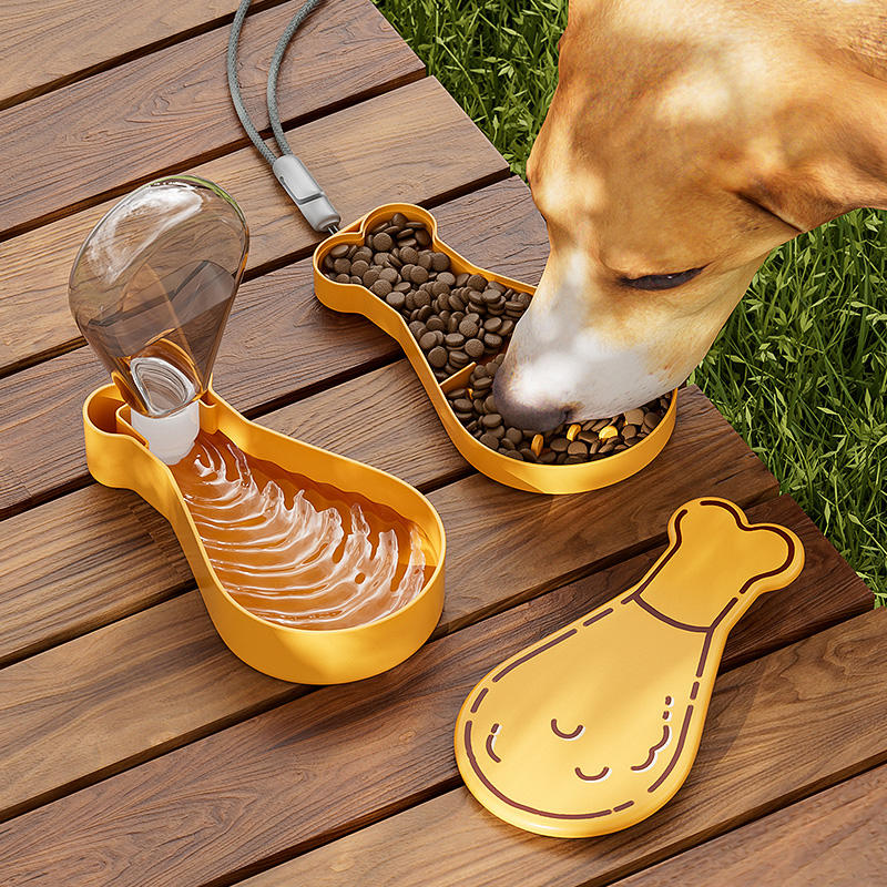 Outdoor water cup portable water bottle outdoor water feeder cat water cup pet accompanying cup — image 2