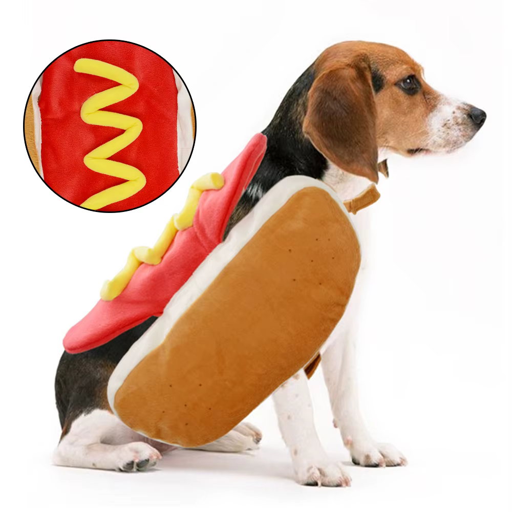 Ropa de Perro Divertida para Mantener Caliente - Disfraz de Salsicha Creativo y Práctico para Perros - Regalo Perfecto para Halloween y Navidad — imagen 2