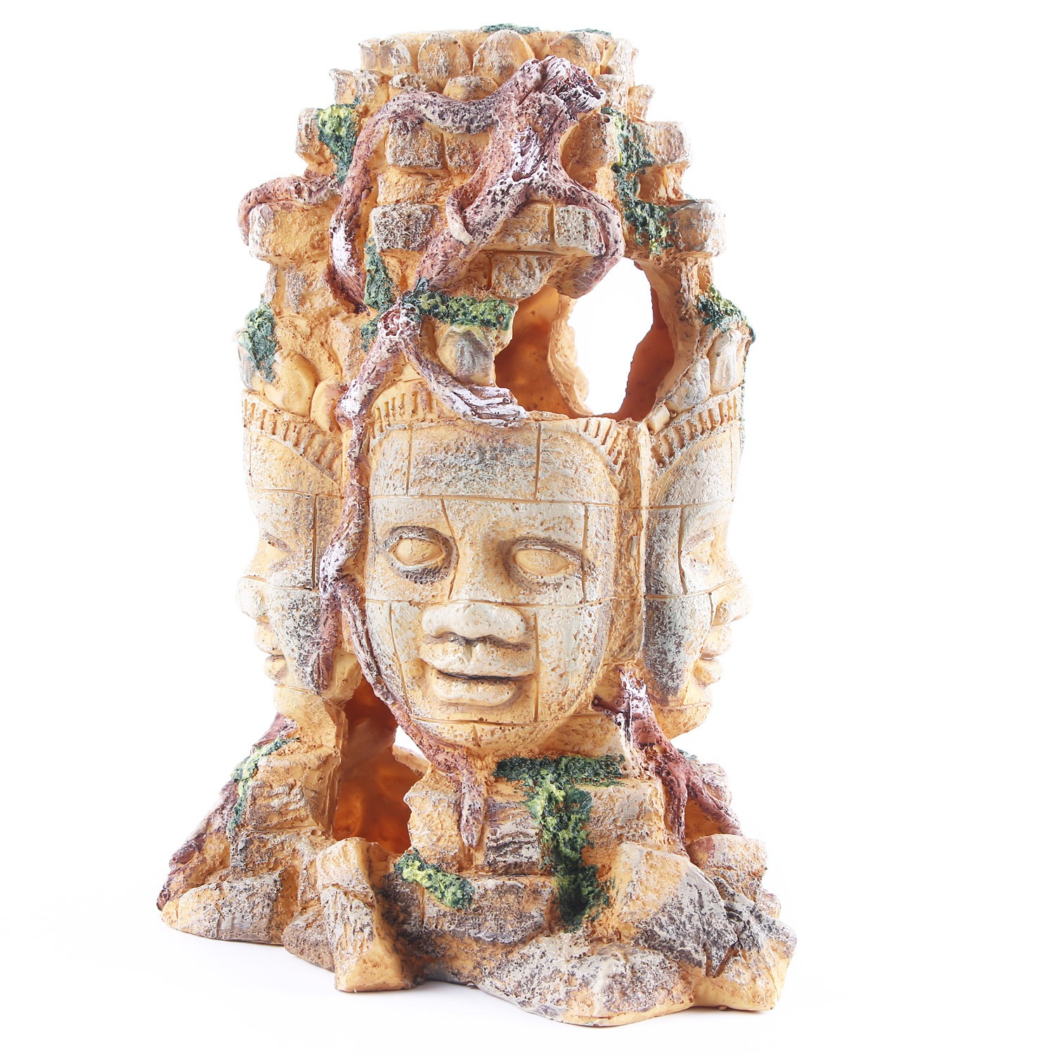 Crocodile resin skull reptile fish tank aquarium landscape decoration ornaments — image 6