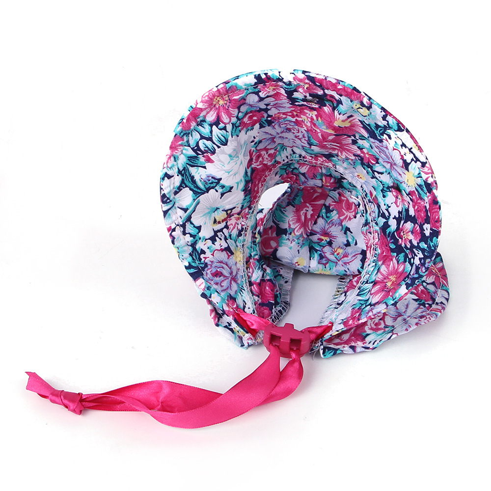 Sombrero Floral para Mascotas - Gato y Perro Retro Estilo de Dama con Flor — imagen 4