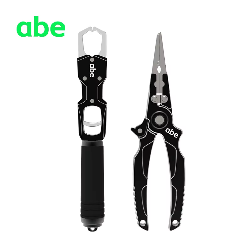 ABE 26KG Scale Fishing Pliers - Aluminum Alloy Multi-Functional Fish Gripper for Micro/Heavy-Duty, Hook Remover PE Line Cutter — image 5