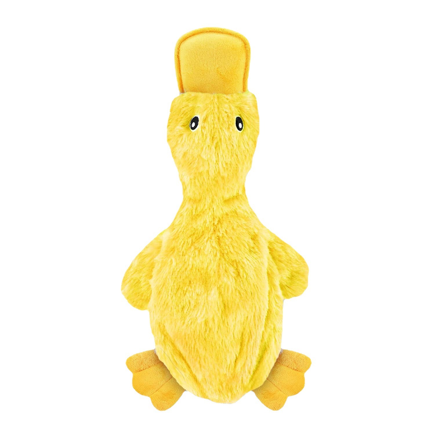 Pet Supplies Pet Filling Dog Toys Cute Unfilled Duck Chewing Plush Sound Toy Duck — image 4