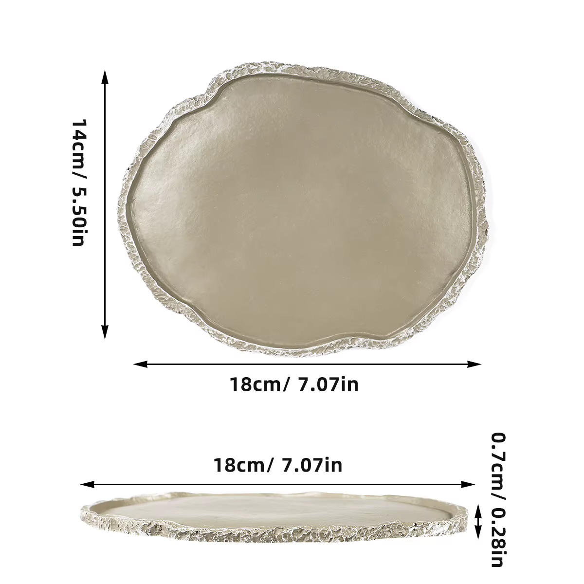 Pets Feeding Plate Reptile Feeding Bowl Vivarium Food Water Dish Resin Bowl For Turtle Gecko Snake Breeding Tray Reptile Bowls — image 2