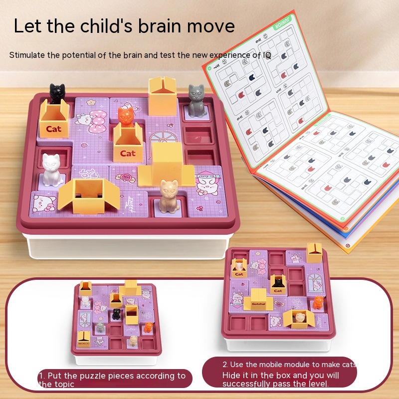 Juego de Mesa para Niños con Gato Escondido en Liquidación — imagen 4