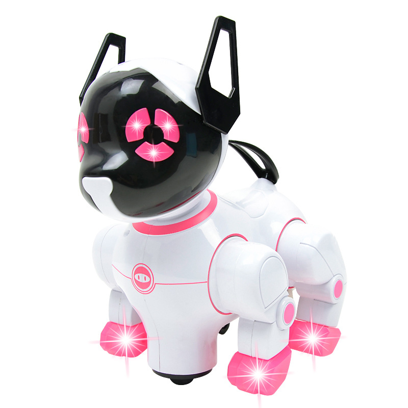 Juguetes eléctricos para perros juguete electrónico de música con luz para mascotas universales — imagen 2