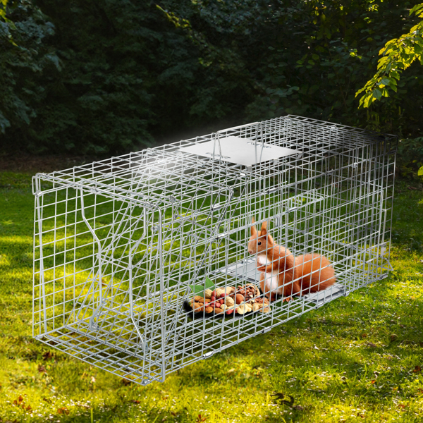 Silver Folding Iron Pet Fence — image 1
