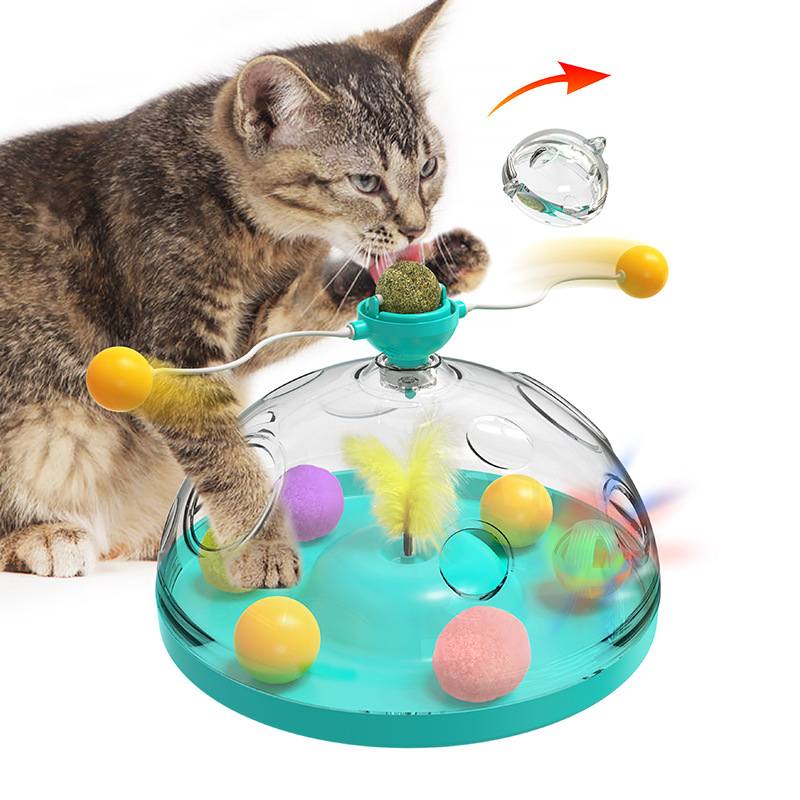 Gato Juguetes de Viento con Menta - Caja de Tesoro Divertida para Gatos — imagen 1