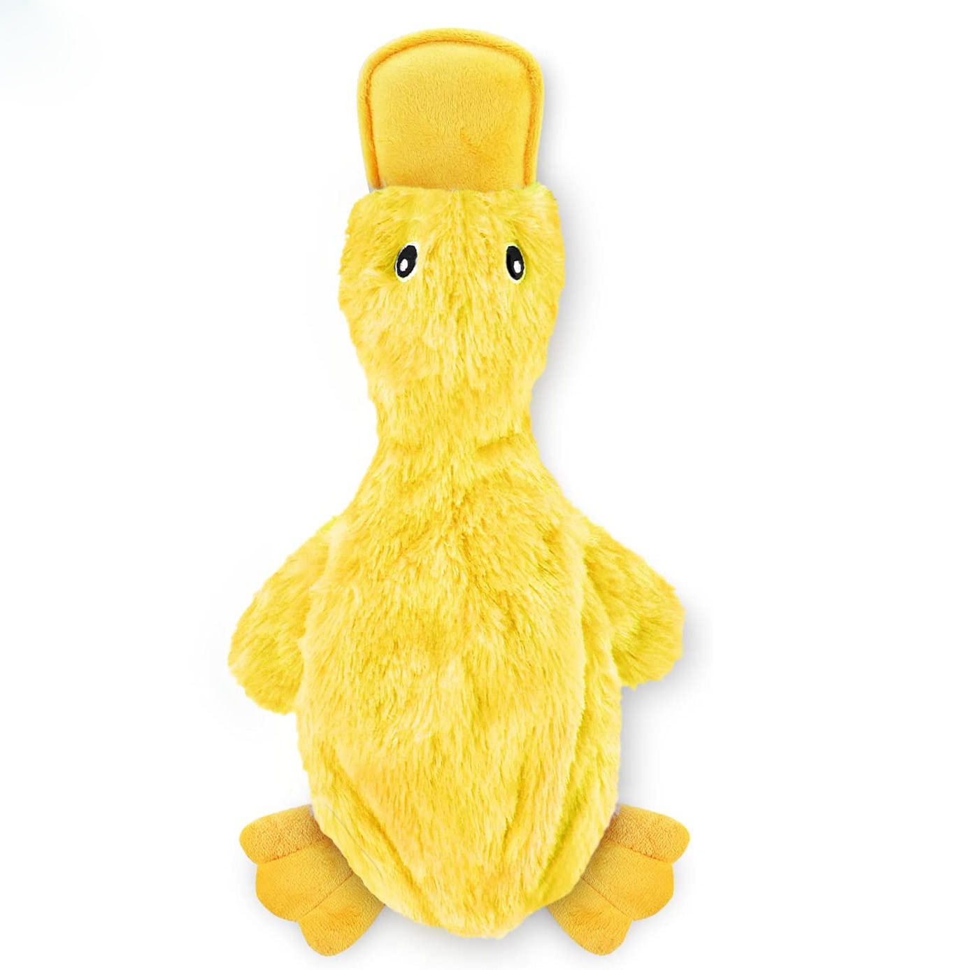 Pet Supplies Pet Filling Dog Toys Cute Unfilled Duck Chewing Plush Sound Toy Duck — image 1