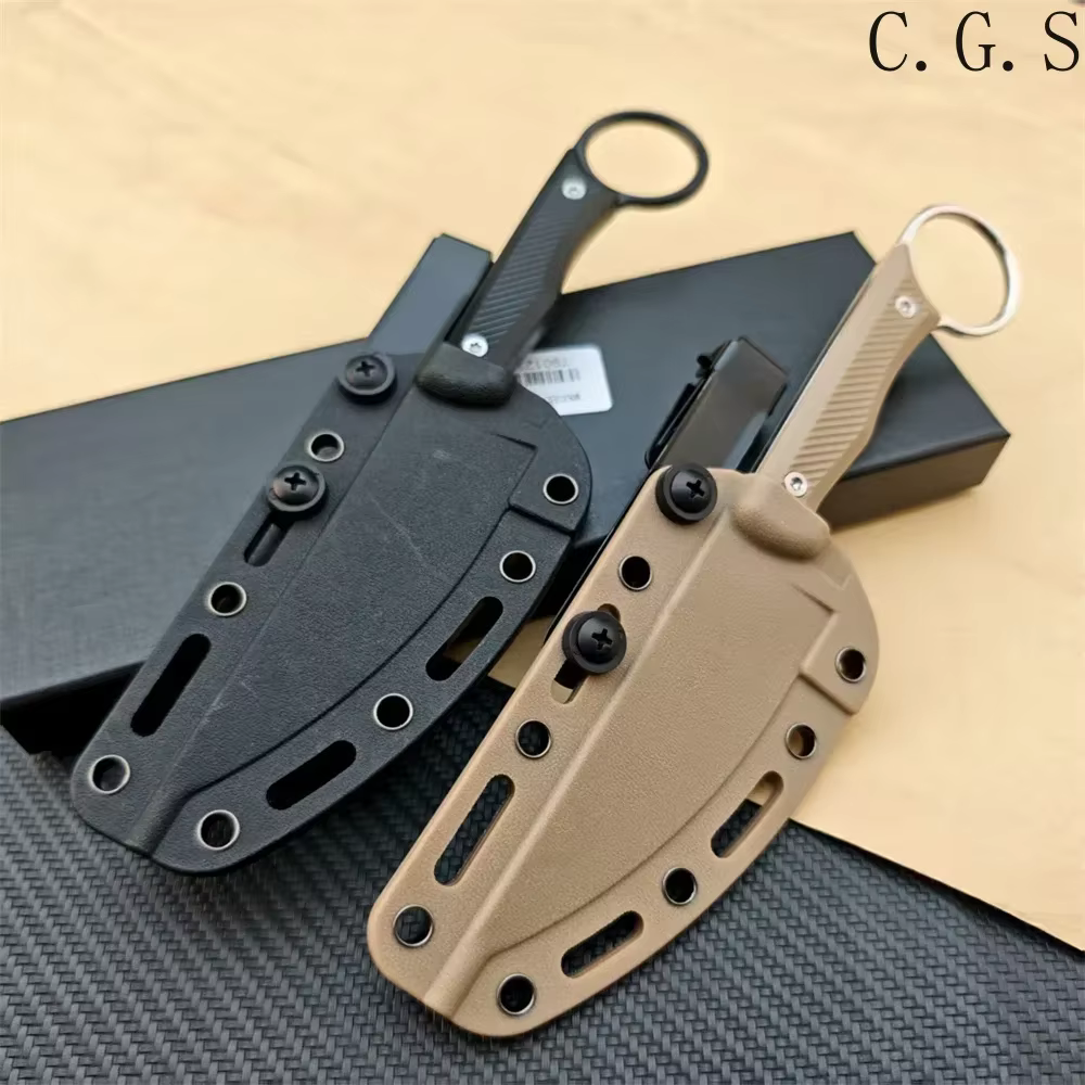 Speedgoat Fixed Blade Outdoor Straight Knife Nylon Wave Fiber Handle EDC Outdoor Hunting Survival Portable with Kydex Knives — image 5