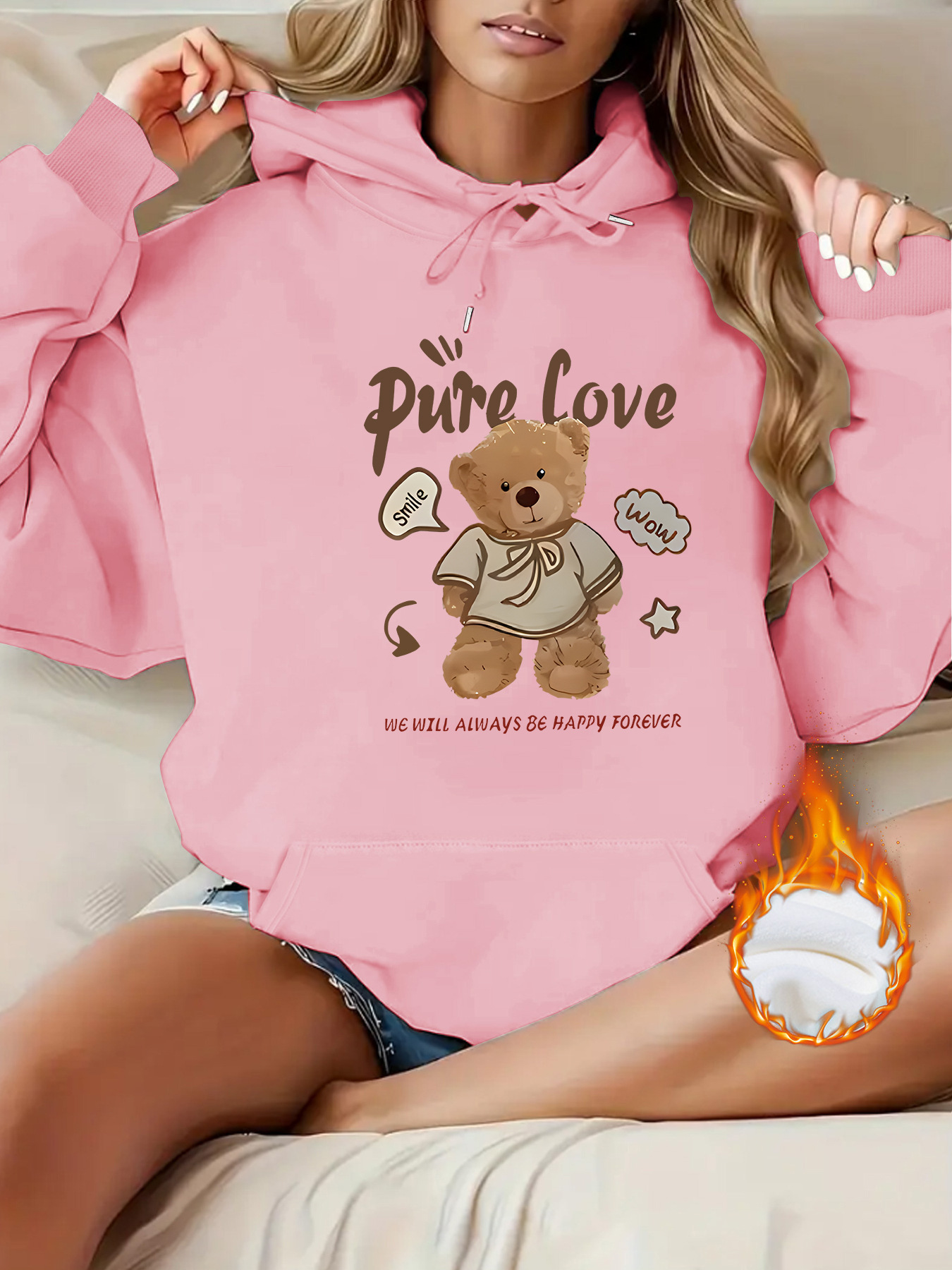 Little Bear Printed Hoodie — image 8