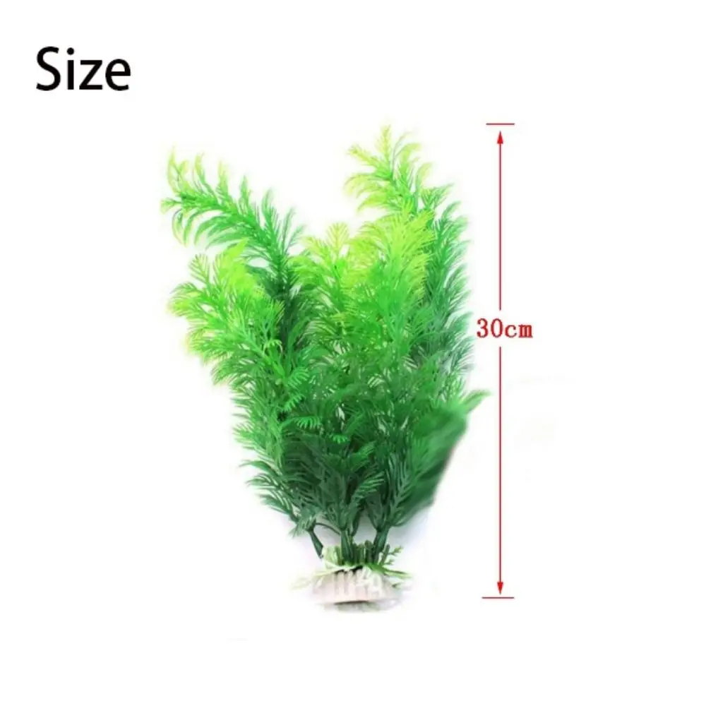 Ornamentos de Plantas de Acuario de Simulación Plástica, Plantas Artificiales, Hierba Acuática, Accesorios de Decoración para Tanques de Peces — imagen 6