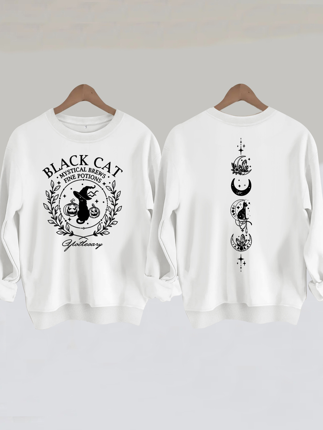 Black Cat Potion Hoodie — image 7