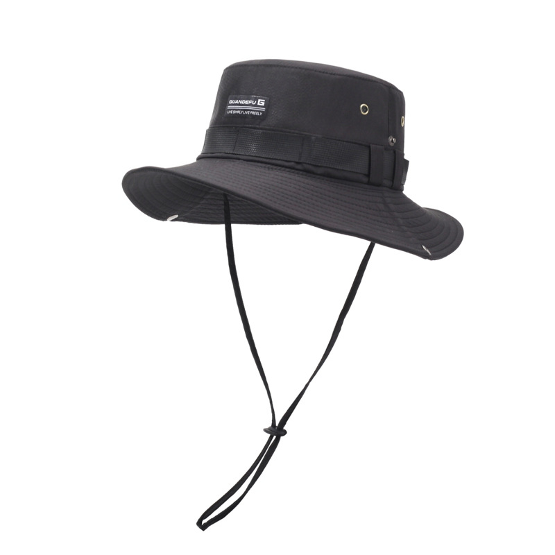 Summer Outdoor Sun Hat Hiking Fishing UV Protection Hat for Men and Women, Fashionable Bucket Hat, Trendy Casual Breathable Hat — image 7