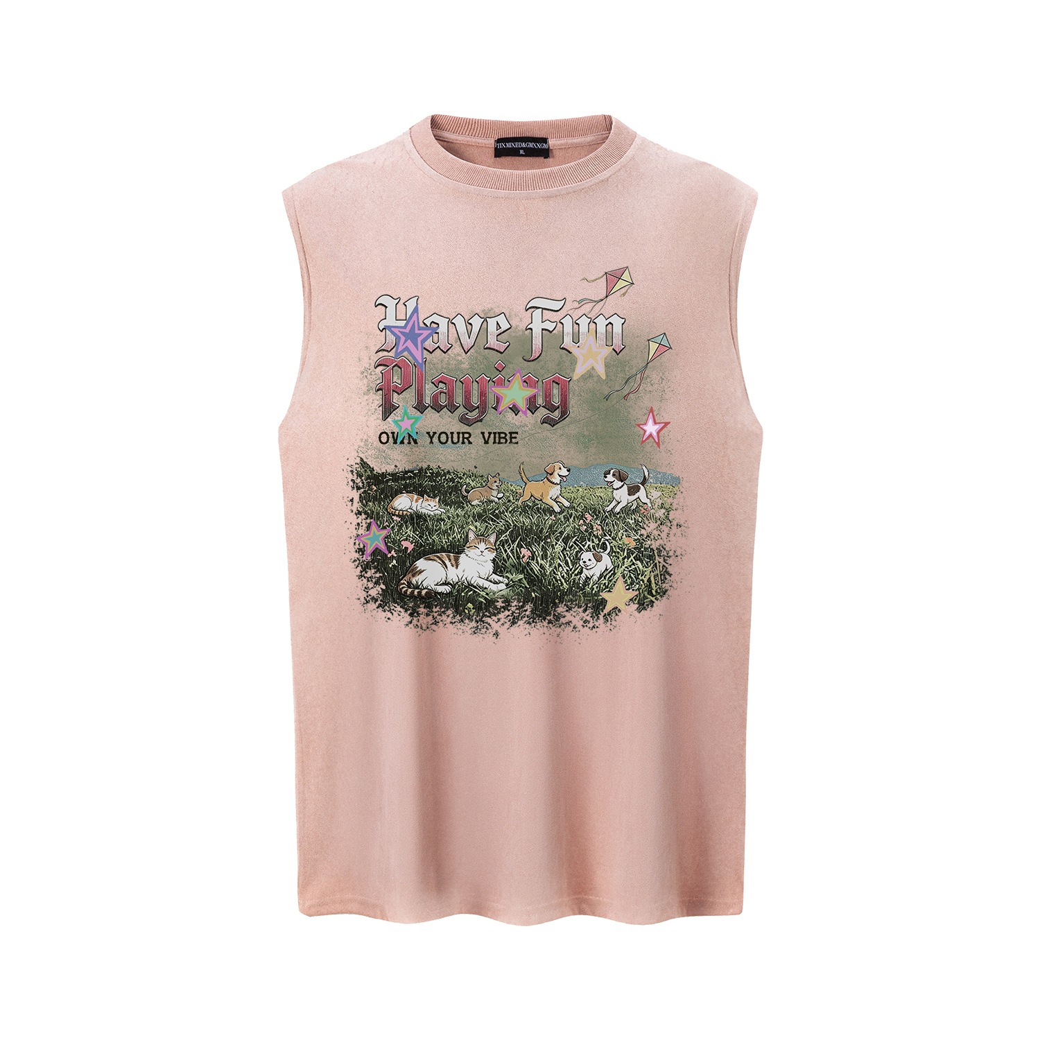 Vestido con diseño de mascotas viejas impresas — imagen 5