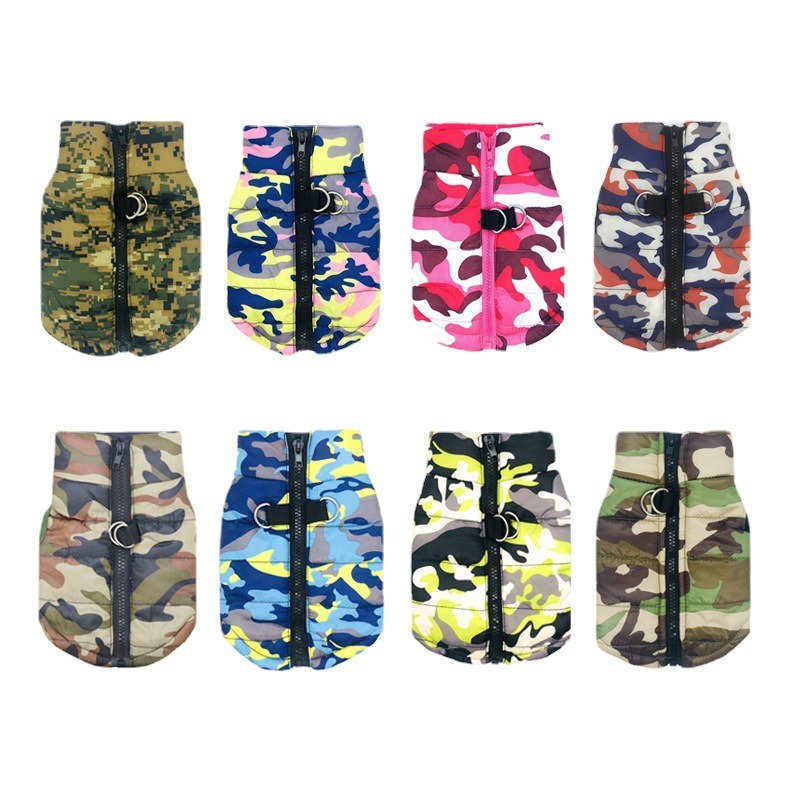Ropa de Invierno para Perros de Handou - Chaqueta y Vestido de Múltiples Colores Impermeable y Calentador — imagen 1