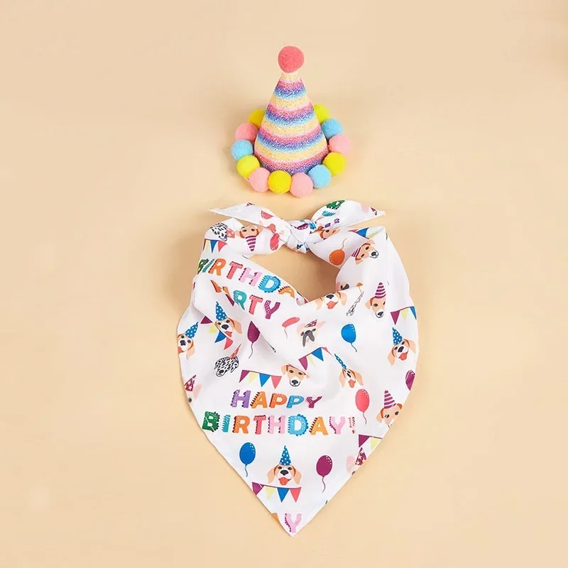 Decoración de Cumpleaños para Perros - Sombreros con Nudo y Bandanas — imagen 5