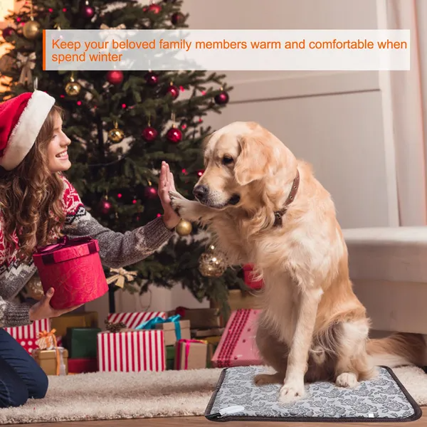 Manta Calor Eléctrica para Mascotas Perro Gato Elección Segura y Cómoda con Control de Temperatura — imagen 1
