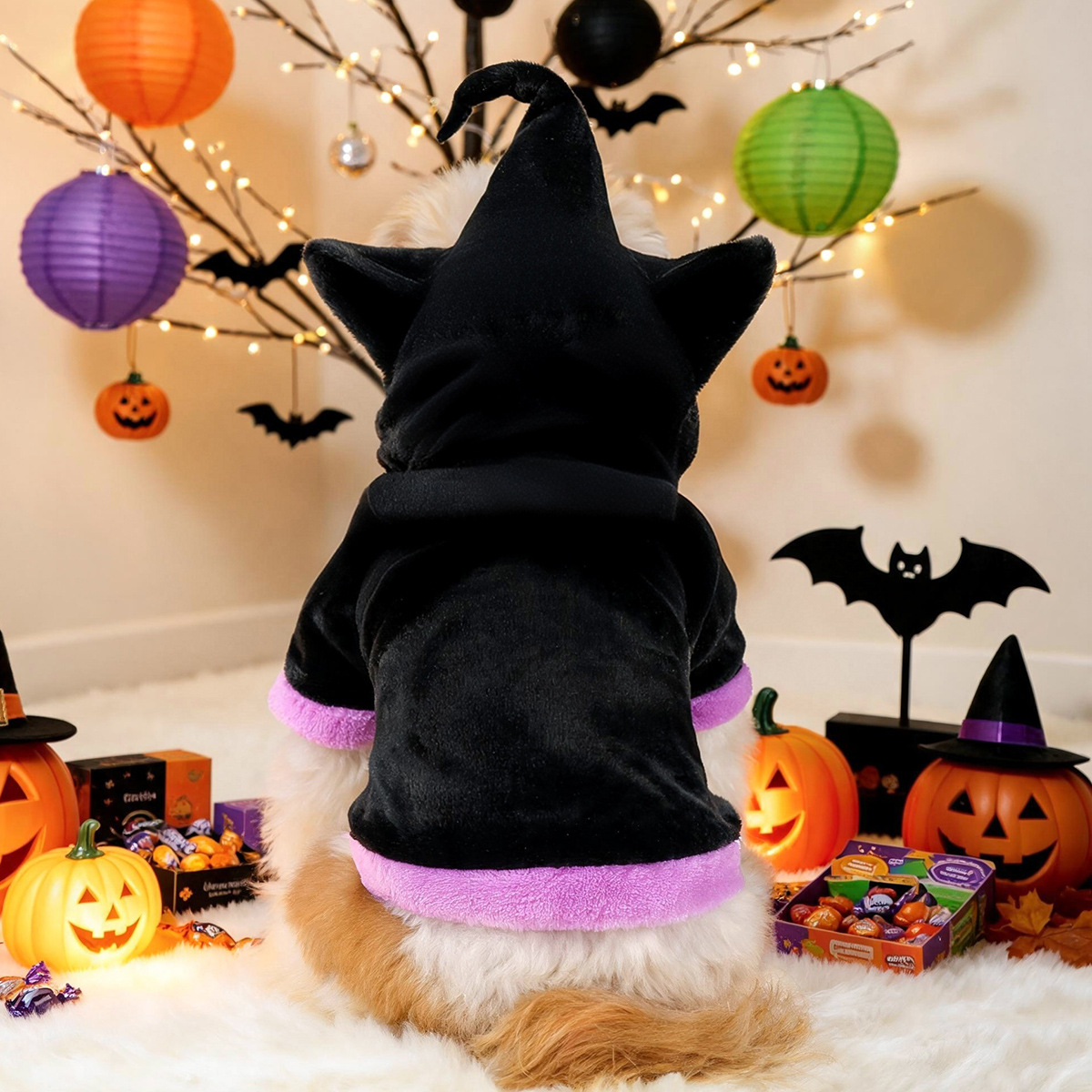 Pet Clothes Spring Autumn Small Dog Puppy Cute Pet Festival Atmosphere Costume Halloween Transformation Outfit — image 3
